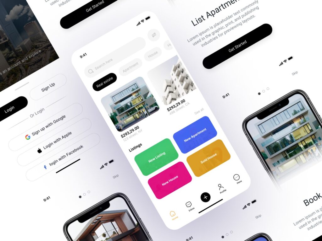 mobile-first design for real estate websites